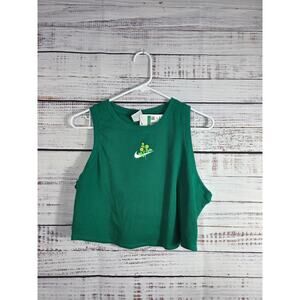 Nike sportswear essential rib crop tank women's size XL